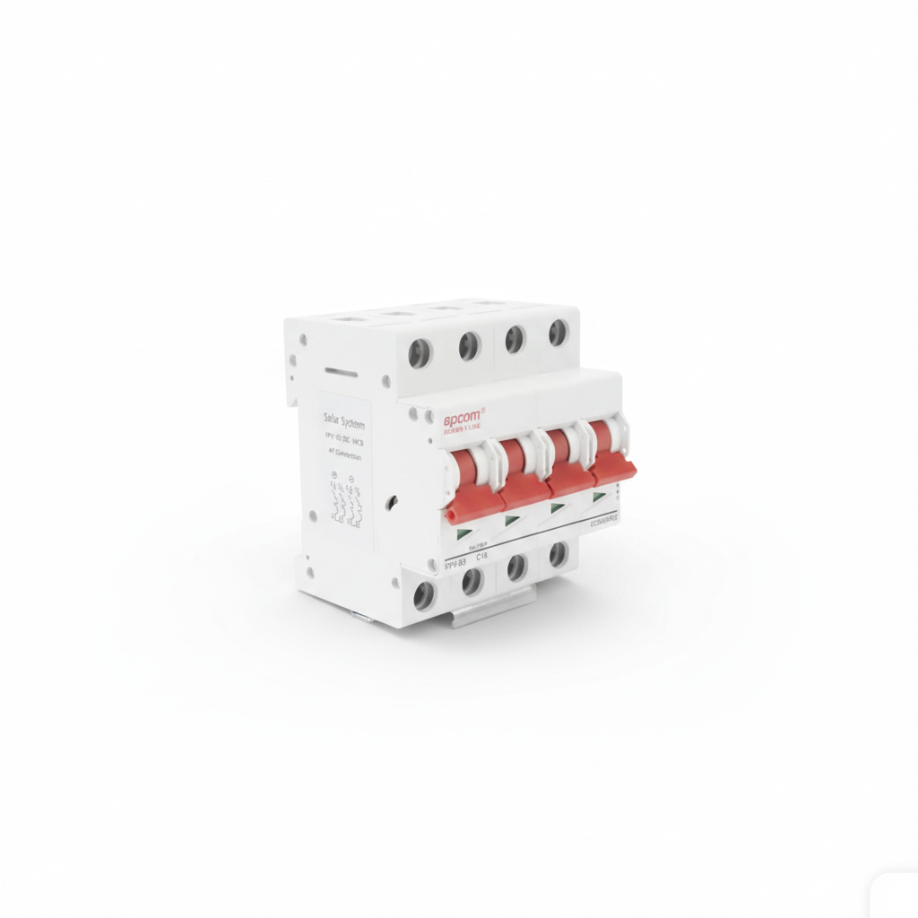 Protección Térmica 4P, 16A, Corriente Directa 1000 Vcc para Aplicación Fotovoltaica FPV634PC16