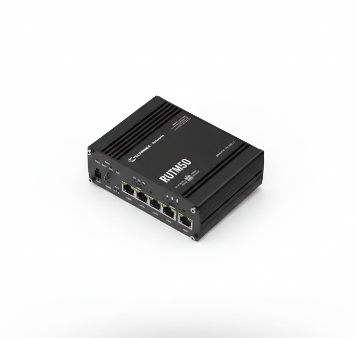 Router Celular 5G Dual-SIM con Wi-Fi 5 y 4 Puertos RUTM50