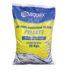 Sal en pellets, 601162, filtración de agua