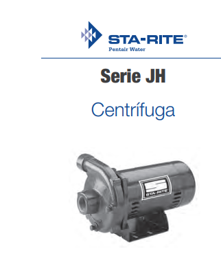Bomba centrifuga, Serie JH