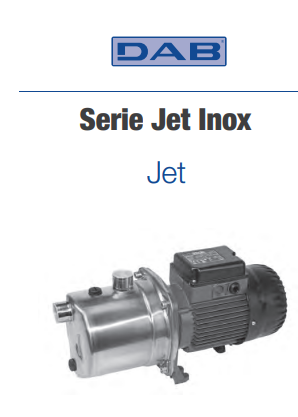 Bomba inyectoria, Serie Jet Inox