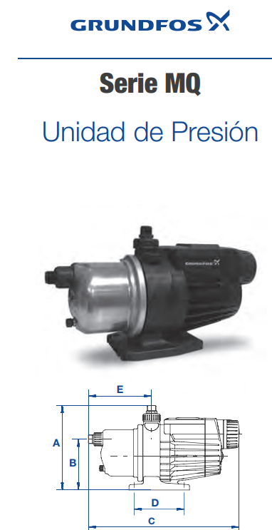 Unidad de presión Serie MQ