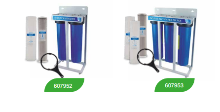 Sistema de Filtración Básico 607953 y 607952, Puntos de Uso