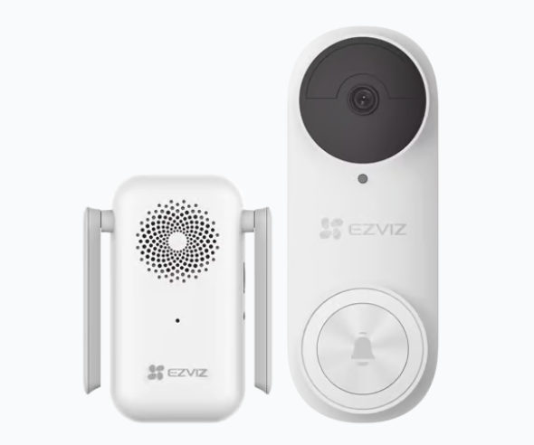 Timbre con Cámara Wi-Fi (Doorbell) de Batería Recargable