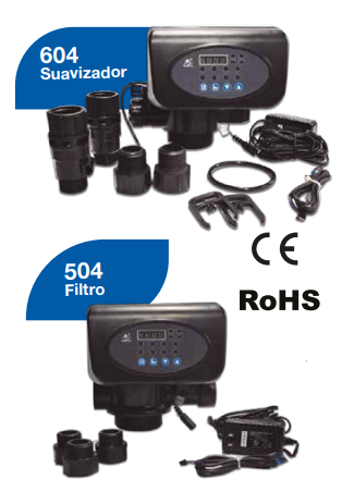 Válvula 604 Timer Digital, Equipos de Filtración y Suavización