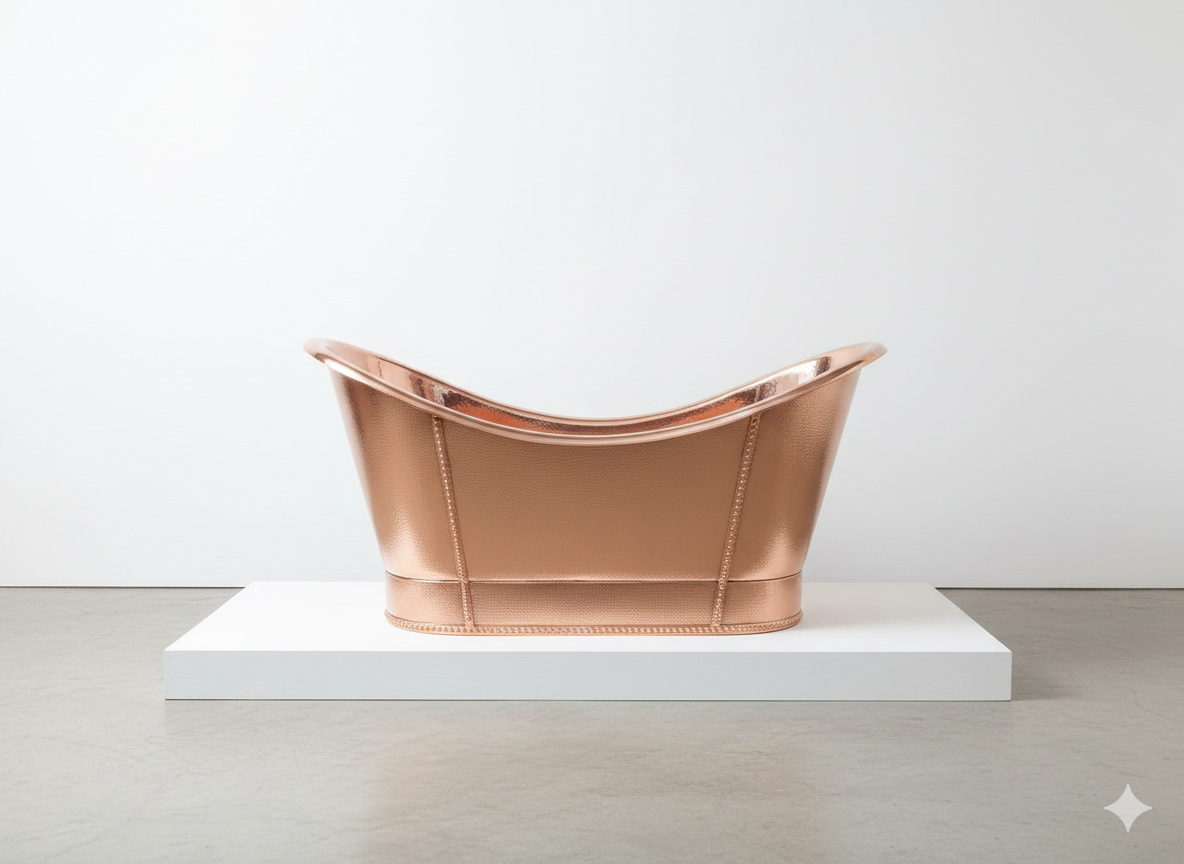 Tina de cobre Nobile, TC-AR-004