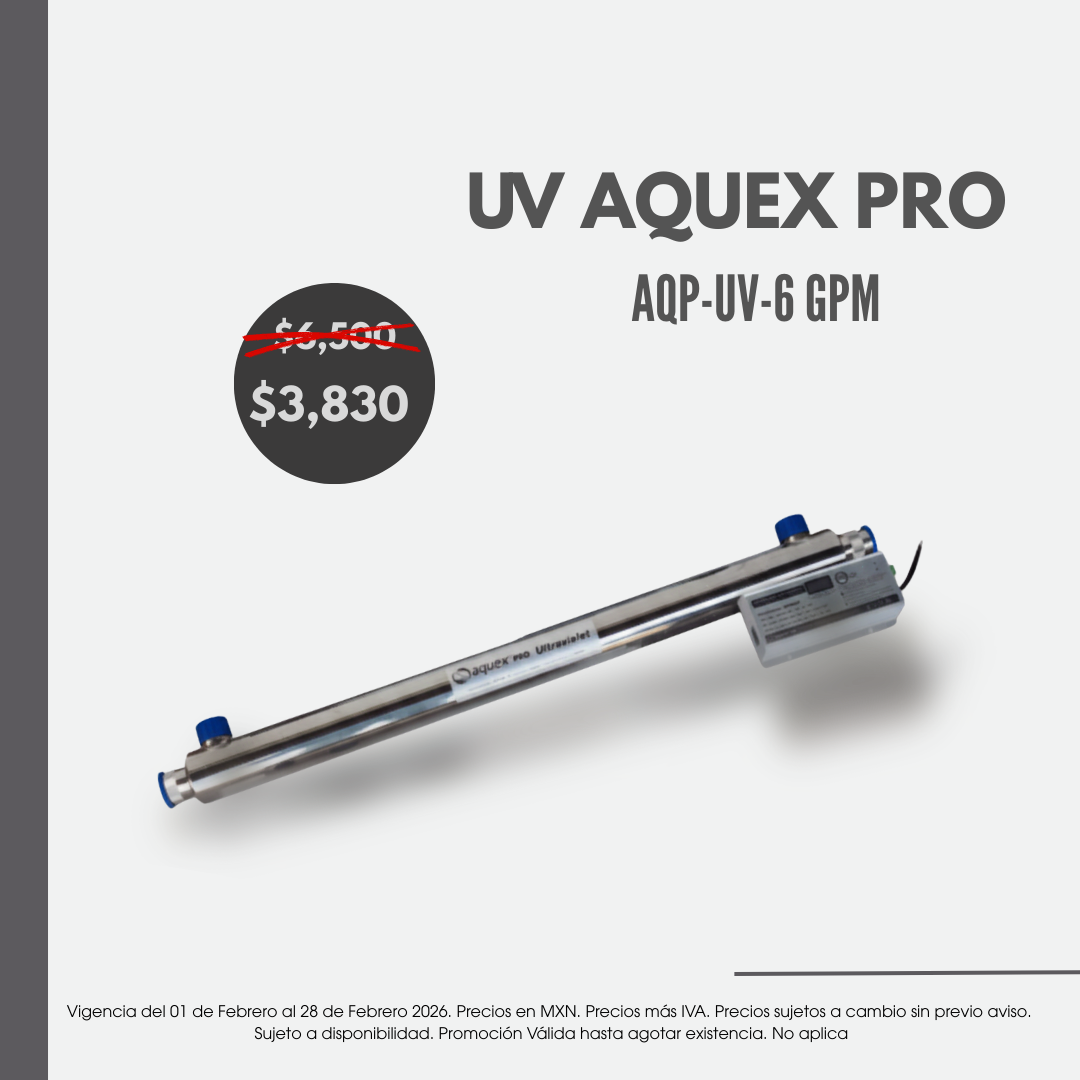UV AQUEX PRO, AQP-UV-6 GPM