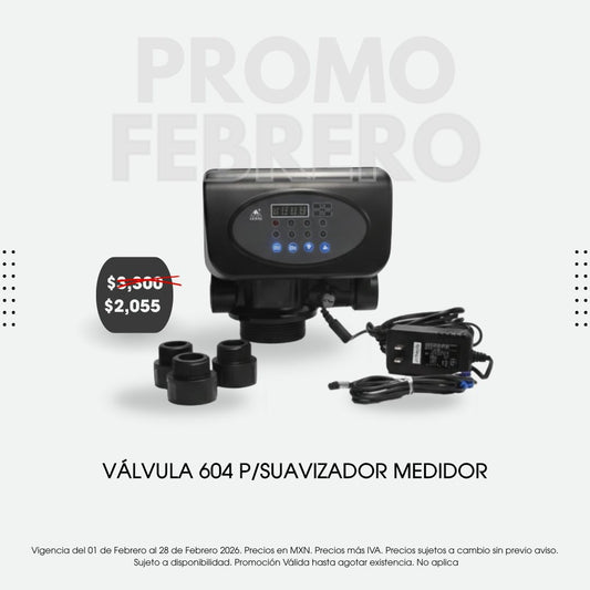 Valvula 604 P/suavisador medidor, 610401