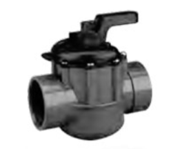 Válvula de 2 vías CPVC 1 1/2" x 2" exterior